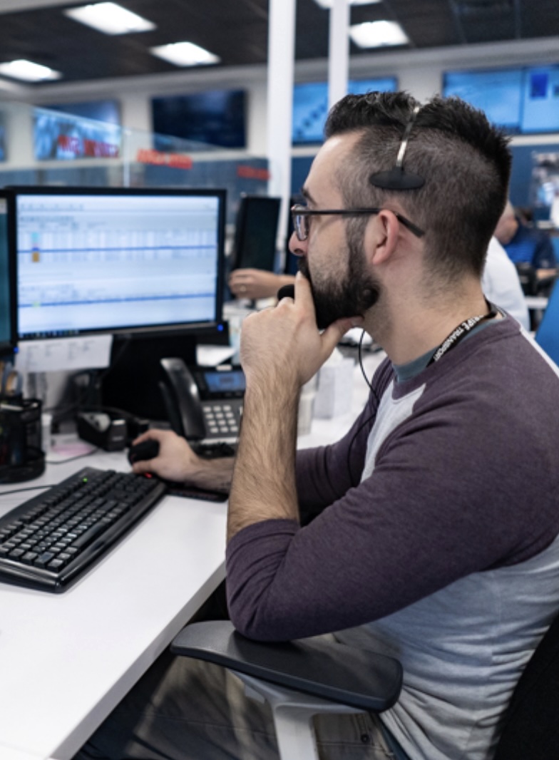 Property management dispatch center operations